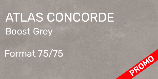 Carrelage Atlas Concorde – Boost Grey 75/75 40€/m² HTVA Origine Italie